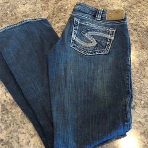 Aiko Silver Bootcut Jeans